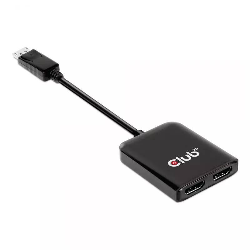 CLUB3D Hub Multi Stream Transport (MST) DisplayPort 1.4 a HDMI doble monitor 4K60Hz M/H