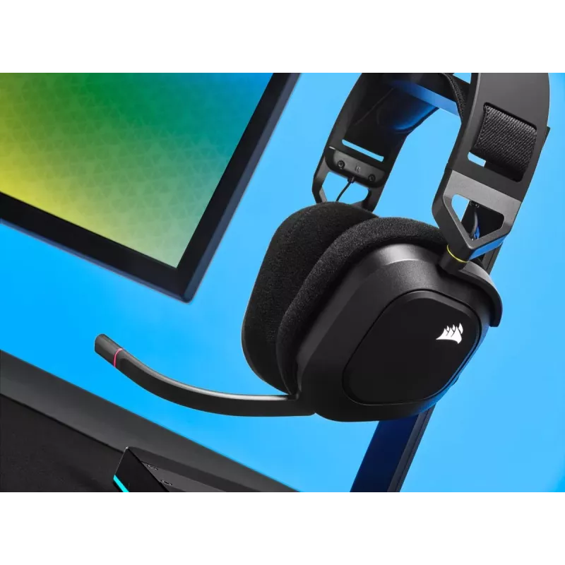 CORSAIR Auriculares gaming HS80 - Wireless - Carbon