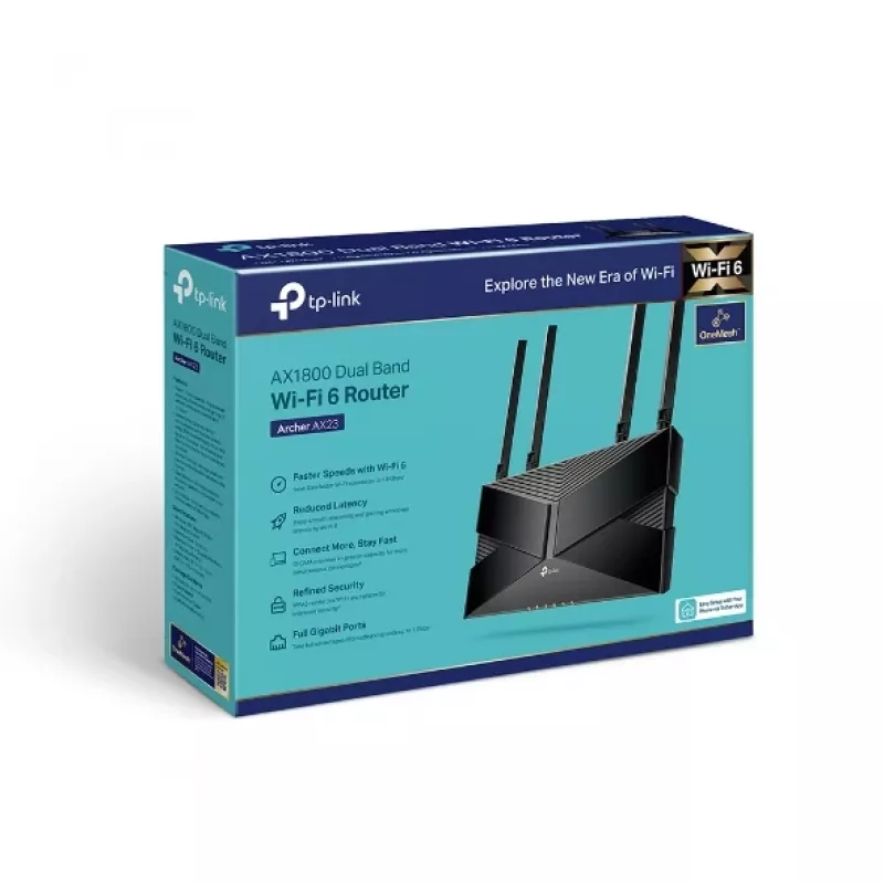 Router de sobremesa TP-Link Archer AX1800 Dual-Band Wi-Fi 6
