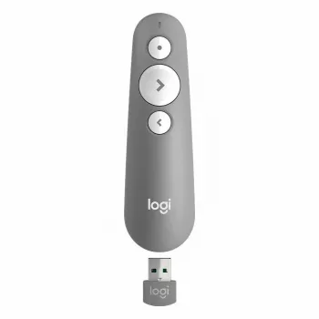 LOGITECH R500 Mando de presentaciones láser gris