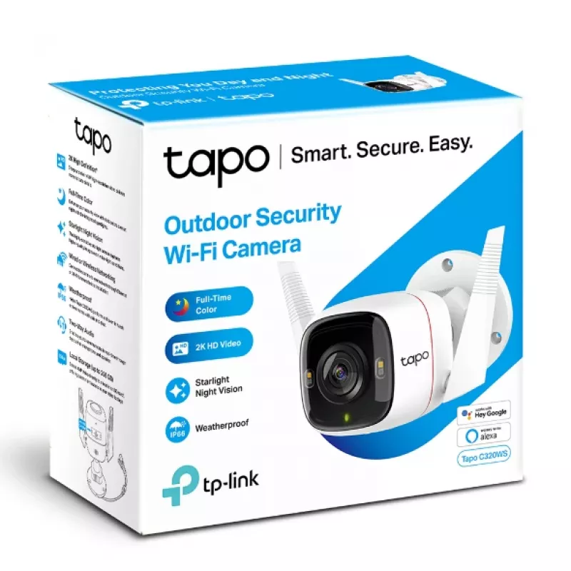 Cámara de vigilancia IP TP-Link Tapo C320WS Cámara Wi-Fi exterior