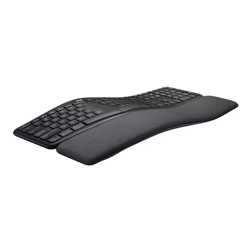 LOGITECH Ergo K860 - Teclado inalámbrico dividido Business Graphite Qwerty Pan Nordic