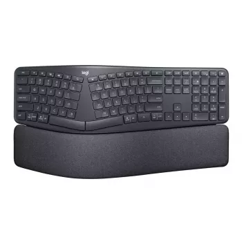 LOGITECH Ergo K860 - Teclado inalámbrico dividido Business Graphite Qwerty Pan Nordic