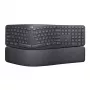 LOGITECH Ergo K860 - Teclado inalámbrico dividido Business Graphite Qwerty Pan Nordic