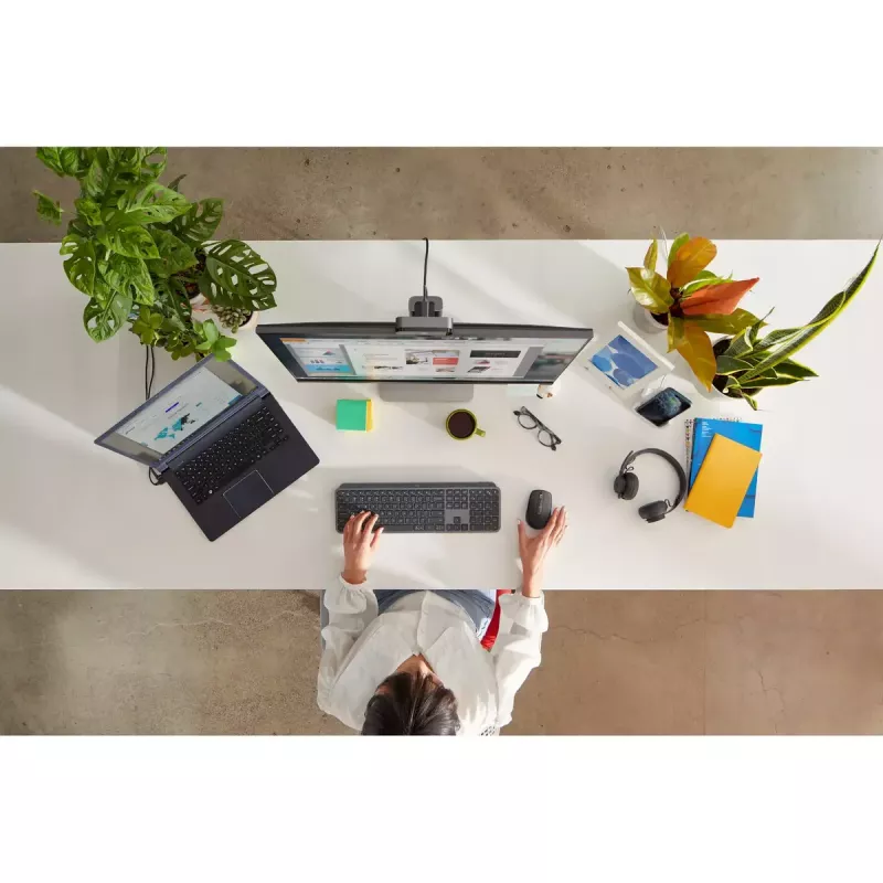 LOGITECH MX Keys For Business - Graphite - Danés/ Noruego/ Sueco/ Finés Qwerty
