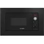 Bosch Serie 2 BFL623MB3 Microondas negro Microondas solo de empotrar 20 L 800 W