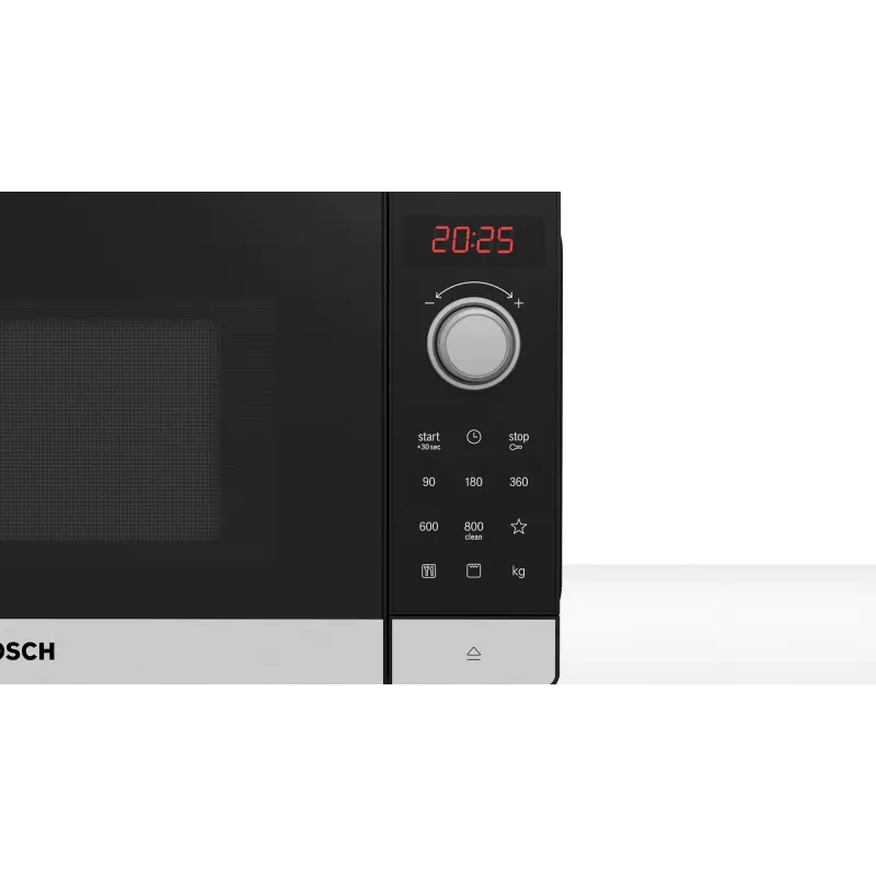 Bosch Serie 2 FEL023MS2 Microondas negro, acero inoxidable Microondas solo de sobremesa 20 L 800 W