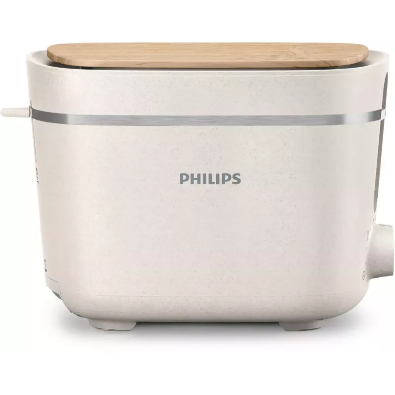 Tostadora Philips HD2640/10 Eco Conscious Edition, 2 rebanadas, 830 W, blanca