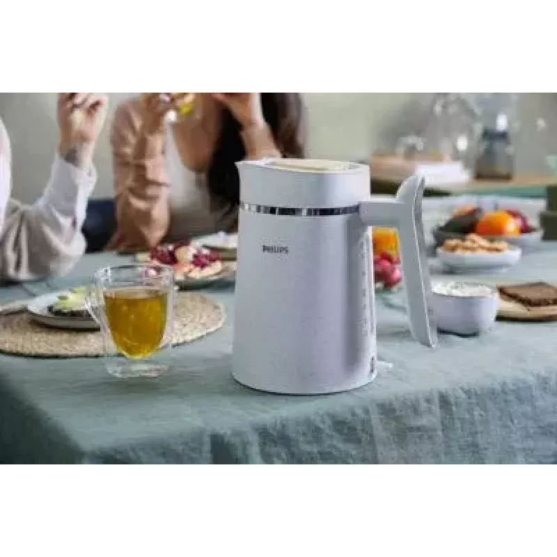 Hervidor de agua Philips HD9365/10 1,7 l 2200 W blanco, inalámbrico con base 360°