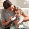 Aspirador nasal eléctrico BRAUN BNA 100 — a pilas, succión ajustable, puntas extraíbles, blanco