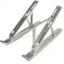Soporte para portátil INTER-TECH Nbs-200 plateado 39,6 cm (15,6