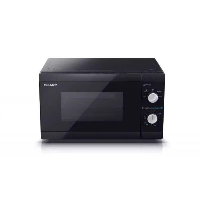 Microondas Sharp YC-MS01E-B negro microondas solo encimera 20 l 800 W