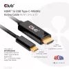Cable activo CLUB3D HDMI a USB Type-C 4K60Hz M/M 1,8 m/6 ft
