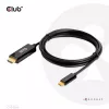 Cable activo CLUB3D HDMI a USB Type-C 4K60Hz M/M 1,8 m/6 ft
