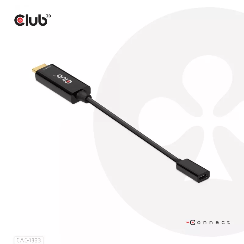 Adaptador activo CLUB3D HDMI a USB Type-C 4K60Hz M/H