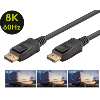 Cable DisplayPort Goobay 58534 2 m negro