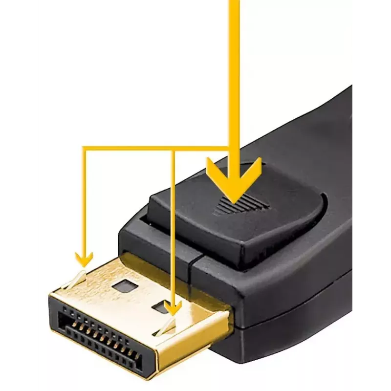 Cable DisplayPort Goobay 58534 2 m negro