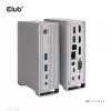 Docking station CLUB3D CSV-1568 carcasa metálica USB Gen2 Type-C USB Gen2 Type-A HDMI DP VGA RJ45 120W