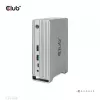 Docking station CLUB3D CSV-1568 carcasa metálica USB Gen2 Type-C USB Gen2 Type-A HDMI DP VGA RJ45 120W