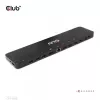 CLUB3D USB Gen1 Type-C Triple Display DP Alt Mode Displaylink Dynamic PD Charging Dock con fuente de alimentación de 120 vatios