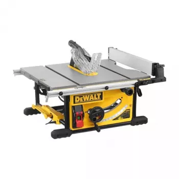 Sierra de mesa DeWalt DWE7492-QS — 2000 W, hoja de 25 cm, 4800 rpm, 7,7 cm de profundidad de corte (90°)