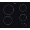 Placa de inducción WHIRLPOOL AKT 801/NE — 4 zonas 60 cm, control táctil, vitrocerámica negra