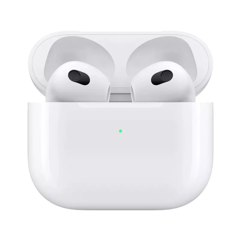 Apple AirPods 3.ª generación + estuche de carga MagSafe llamadas/música Bluetooth blanco