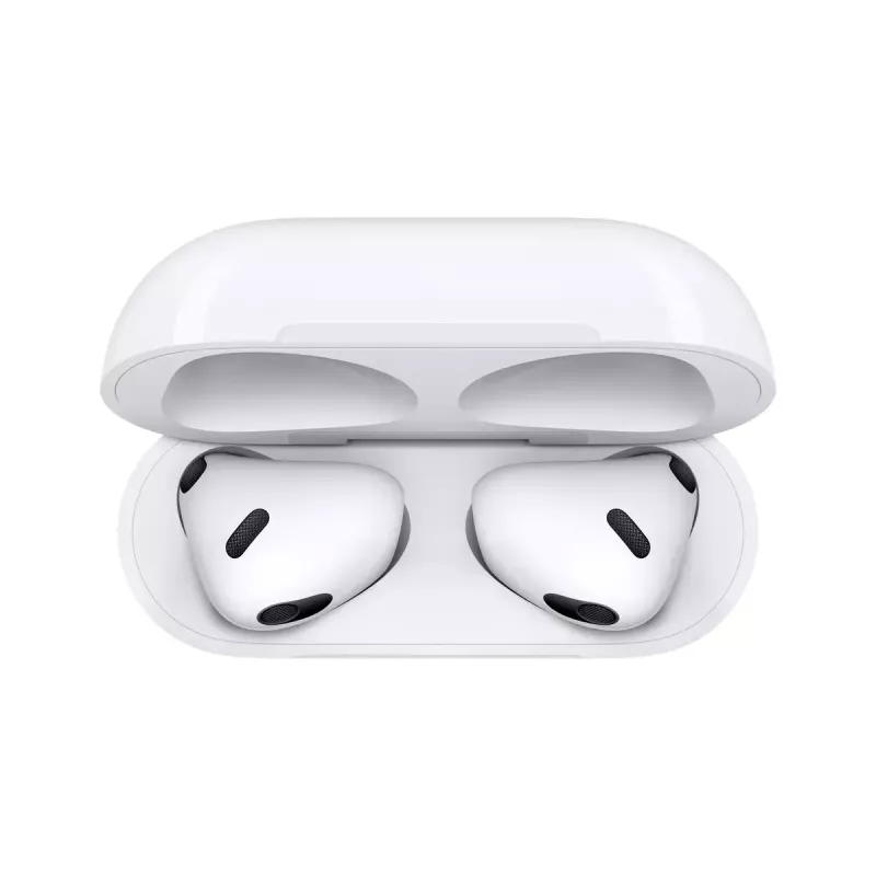 Apple AirPods 3.ª generación + estuche de carga MagSafe llamadas/música Bluetooth blanco