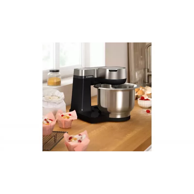 Bosch Serie 2 MUMS2VM00 Robot de cocina 900 W 3,8 l negro, plata