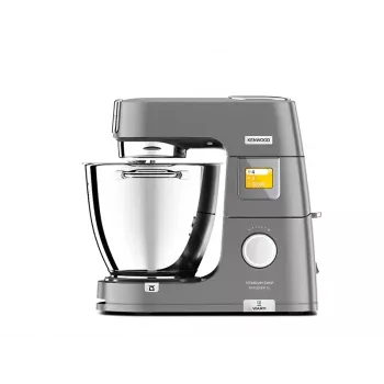 Batidora de vaso Kenwood KWL90.004SI — 1400 W, bol de acero inoxidable de 7 L, control táctil, báscula integrada, plata