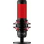 HyperX QuadCast - Micrófono USB (negro-rojo) - Iluminación roja