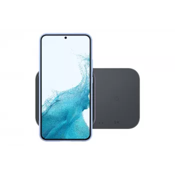 Cargador USB inalámbrico de interior Samsung EP-P5400 — 15 W, gris, para smartphone, auriculares, smartwatch