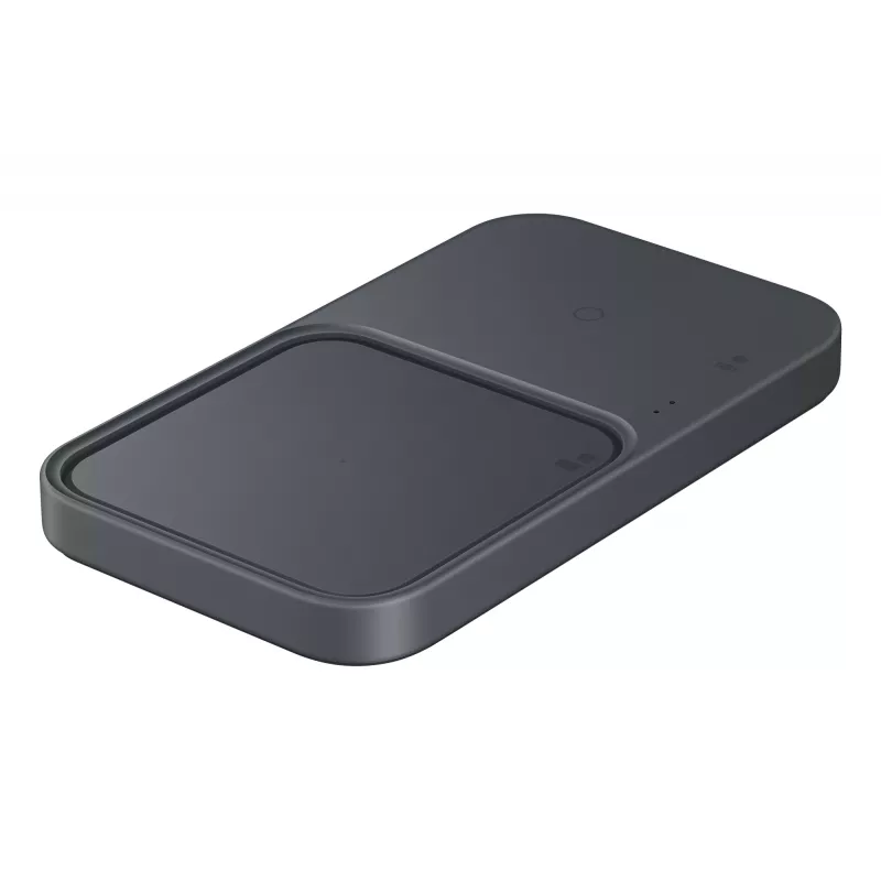 Cargador USB inalámbrico de interior Samsung EP-P5400 — 15 W, gris, para smartphone, auriculares, smartwatch