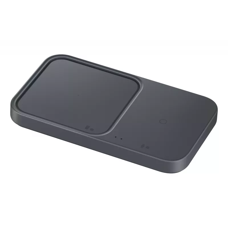 Cargador USB inalámbrico de interior Samsung EP-P5400 — 15 W, gris, para smartphone, auriculares, smartwatch