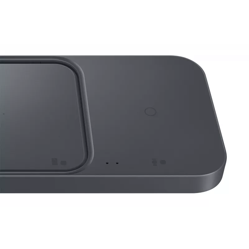 Cargador USB inalámbrico de interior Samsung EP-P5400 — 15 W, gris, para smartphone, auriculares, smartwatch