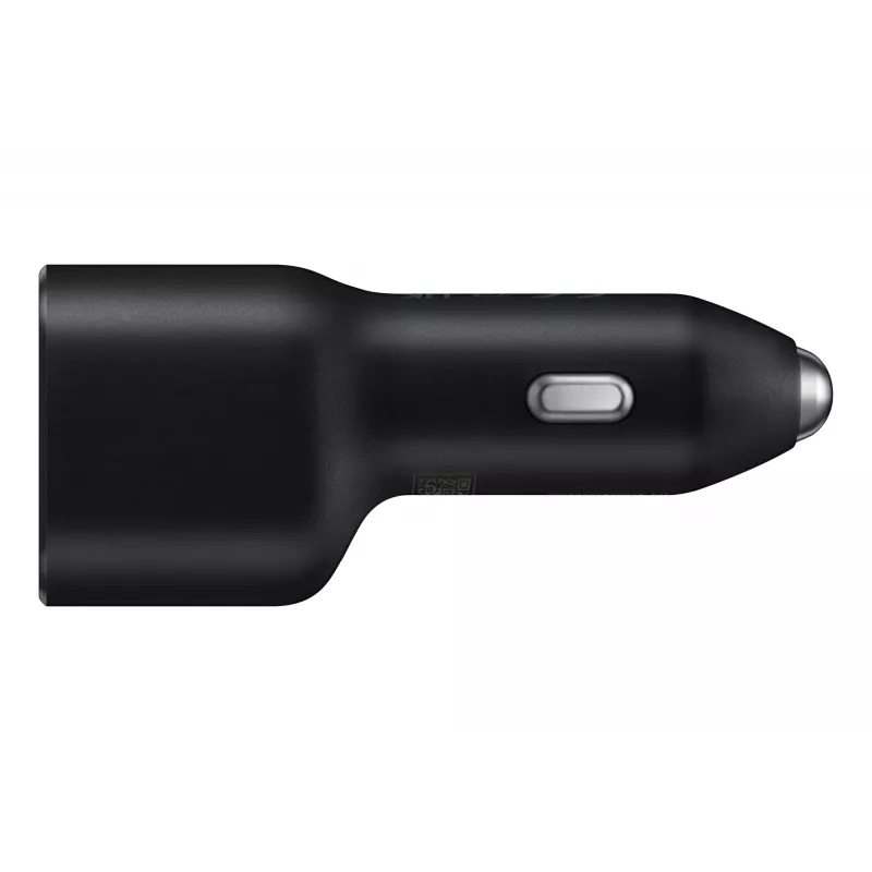 Cargador de coche Samsung EP-L4020 40W (entrada 12V) USB-C 25W+15W negro para smartphones
