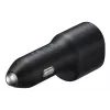 Cargador de coche Samsung EP-L4020 40W (entrada 12V) USB-C 25W+15W negro para smartphones
