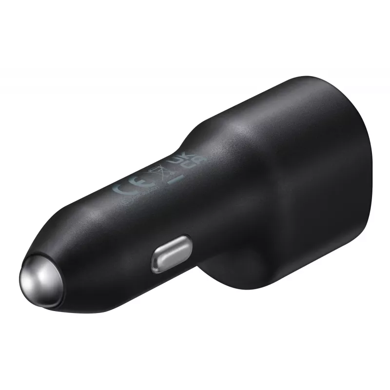 Cargador de coche Samsung EP-L4020 40W (entrada 12V) USB-C 25W+15W negro para smartphones