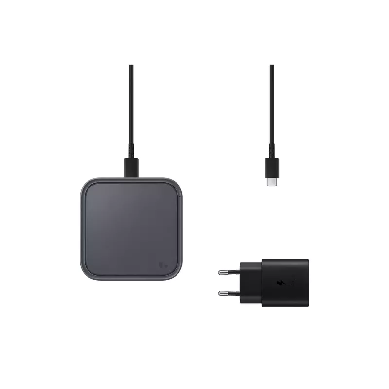 Cargador USB de interior Samsung EP-P2400BBEGEU, 15 W, negro, para smartphones