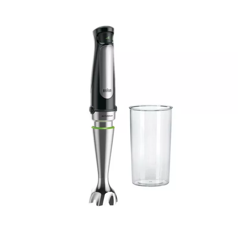 Braun MQ 7000X Batidora de brazo 0,6 L 1000 W negro, acero satinado