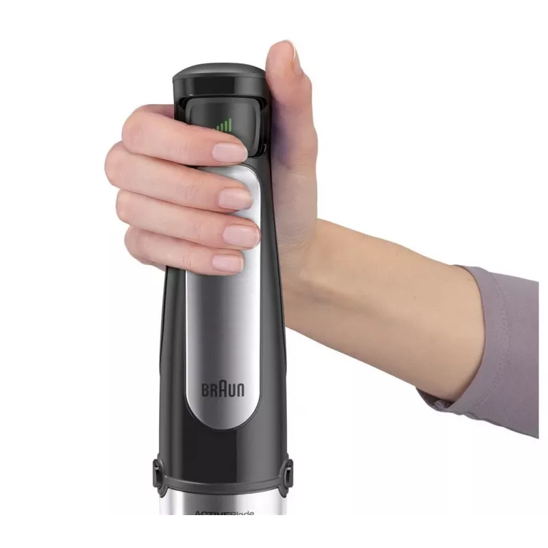 Braun MQ 7000X Batidora de brazo 0,6 L 1000 W negro, acero satinado