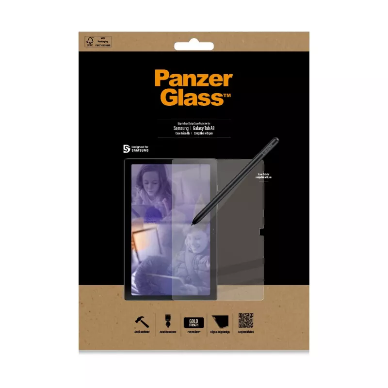 PanzerGlass Vidrio protector de pantalla para Samsung Galaxy Tab A8