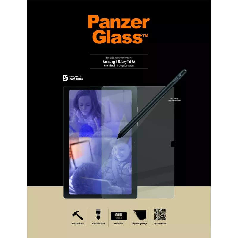 PanzerGlass Vidrio protector de pantalla para Samsung Galaxy Tab A8