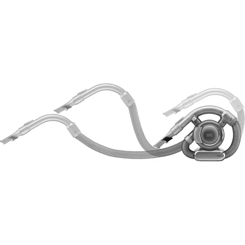 Black & Decker PD1820L-QW Flexi aspirador de mano, cromado