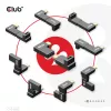 Set adaptador acodado USB Type-C Gen2, 2 uds. CLUB3D CAC-1528 — USB-C a USB-C, compatible con 4K@120Hz
