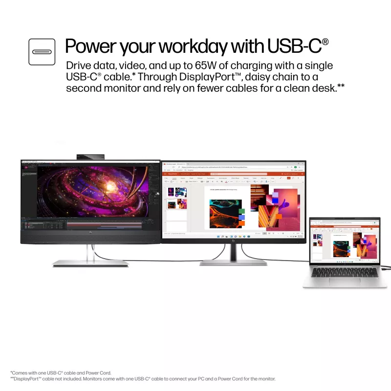 HP E24m G4 Monitor de conferencia FHD USB-C, 60,5 cm (23,8