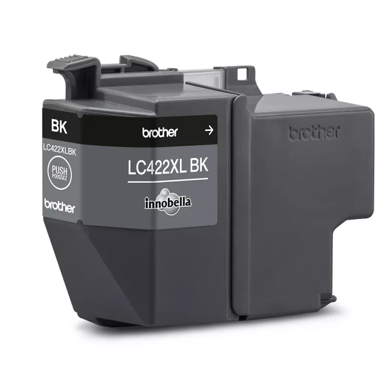 Brother LC422XLBK cartucho de tinta 1 ud. Original Alto (XL) rendimiento Negro
