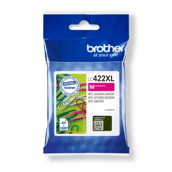 Brother LC422XLM cartucho de tinta 1 ud. Original Magenta