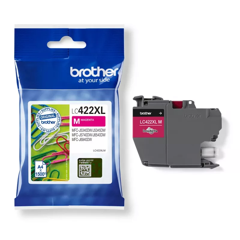Brother LC422XLM cartucho de tinta 1 ud. Original Magenta
