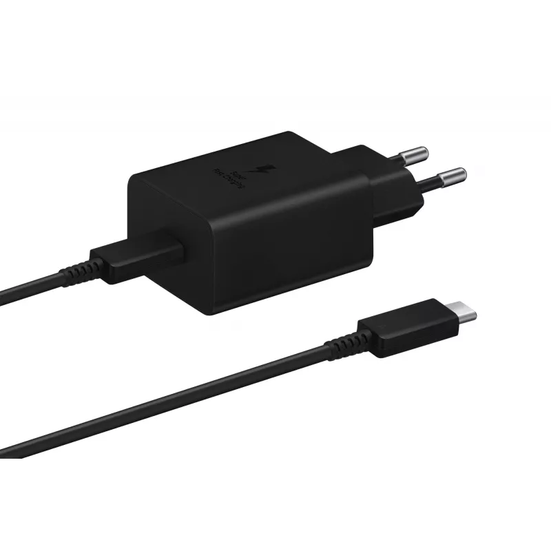 Samsung EP-T4510 cargador de CA universal para interiores con carga rápida 45W USB-C PD 3.0 Negro